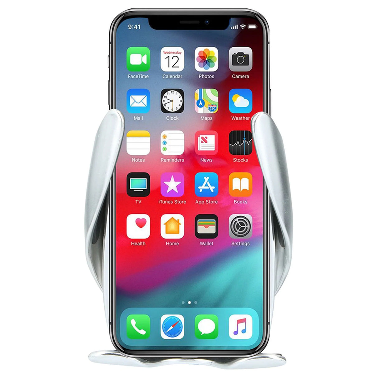 Soporte de móvil para coche con cargador inalámbrico Dunlop