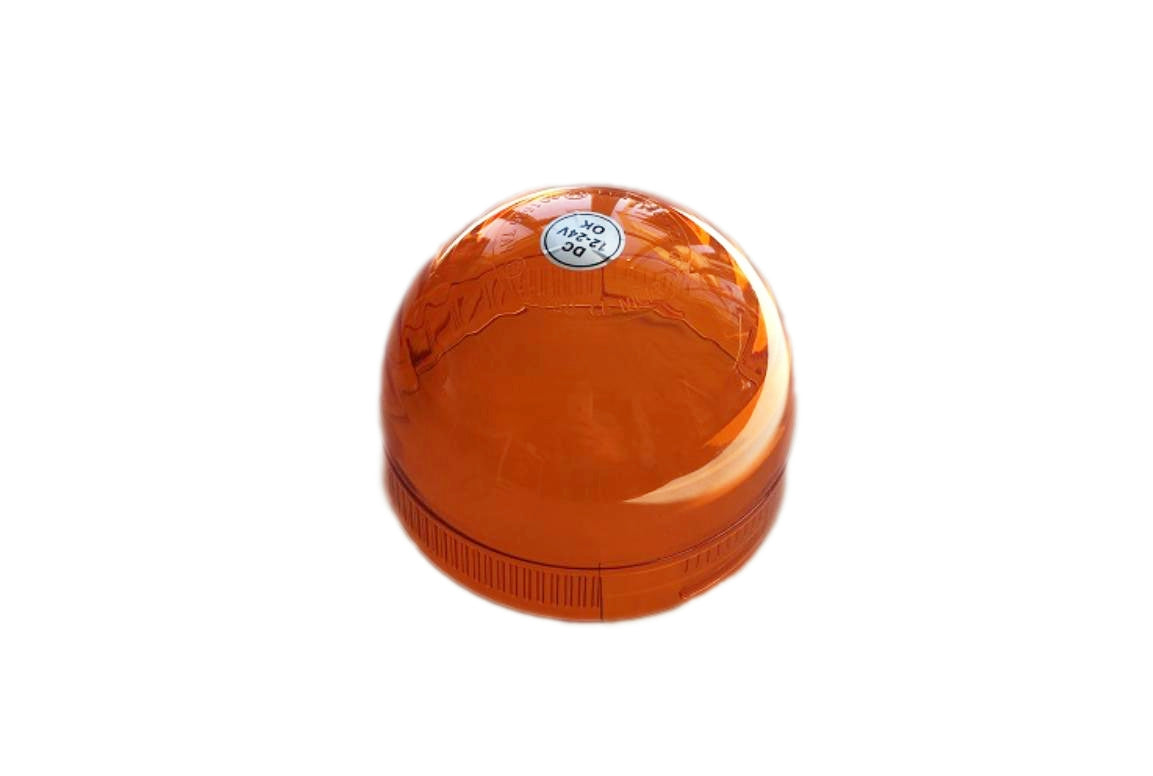 Cupola Gialla per Lampeggiante Basso