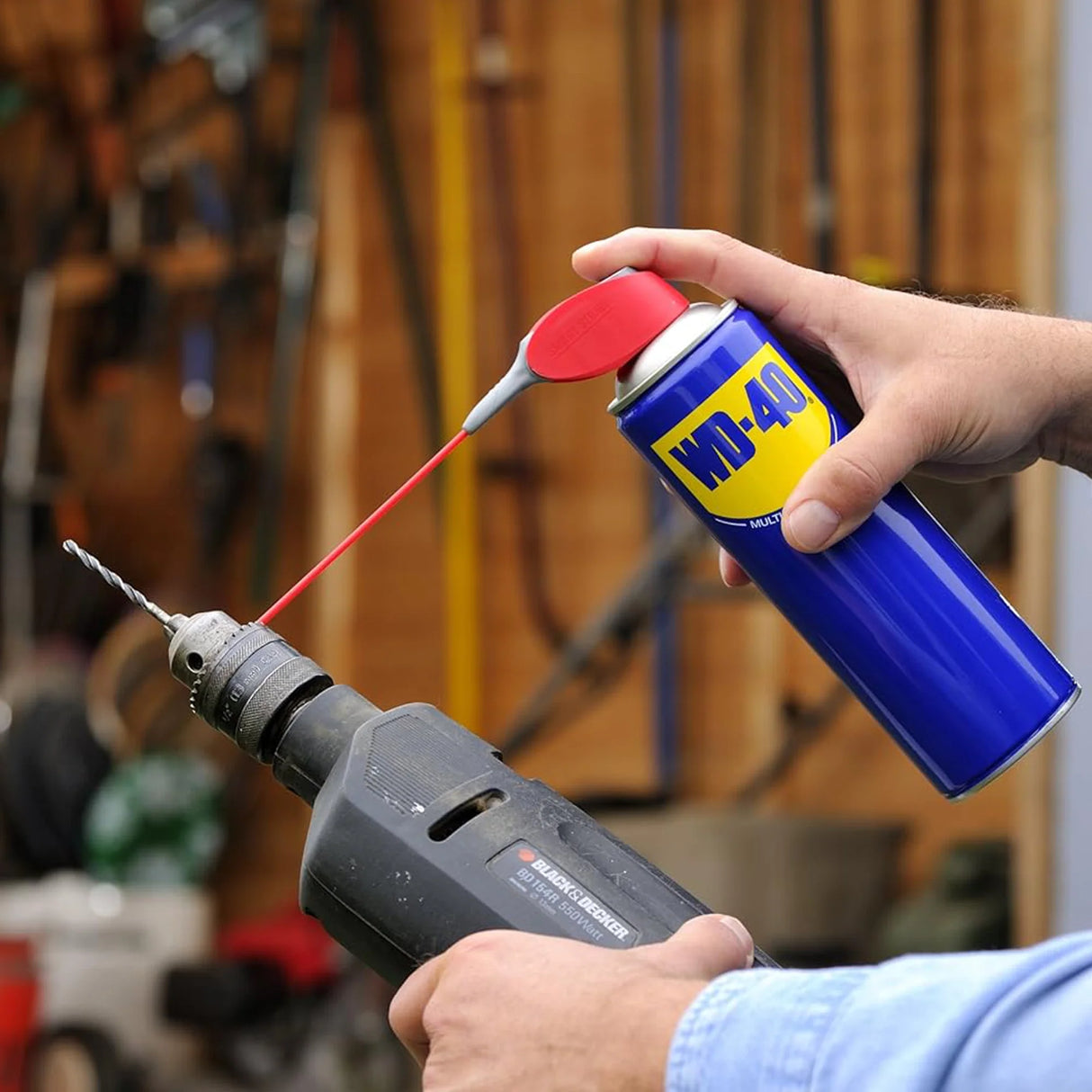 WD-40 Spray 450ml con Beccuccio Smart Straw