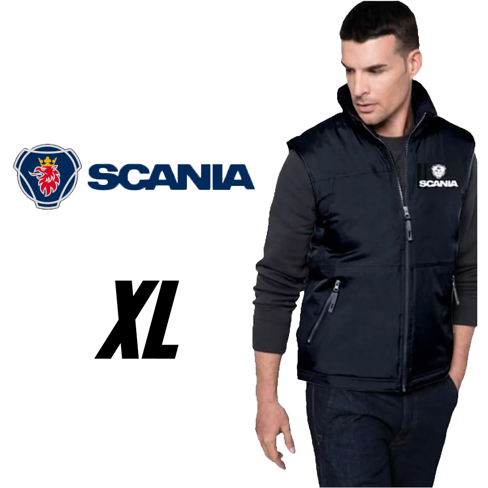 Gilet Scania Antipioggia con Fodera in Pile