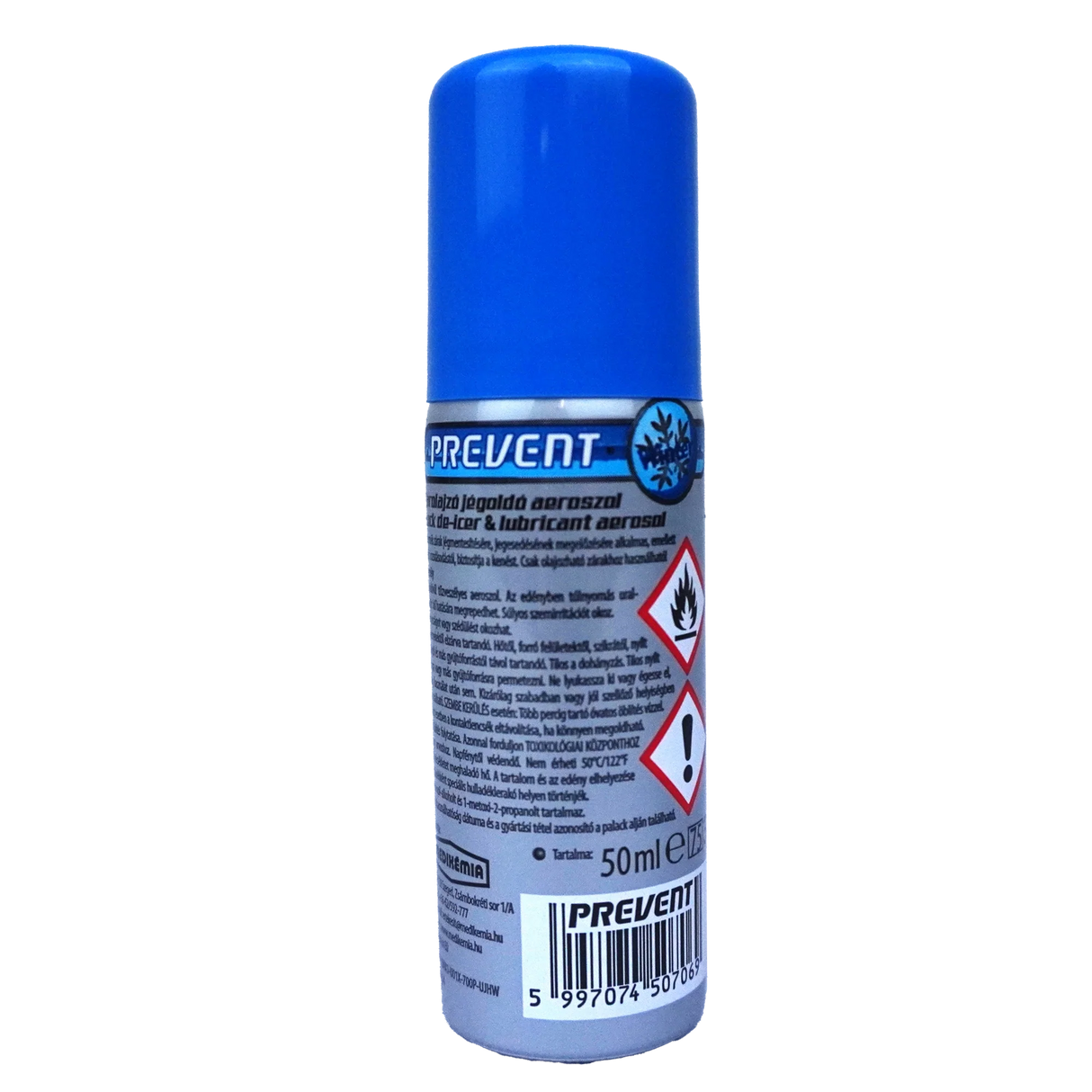 Spray Descongelante e Lubrificante para Fechaduras Prevent 50 ml