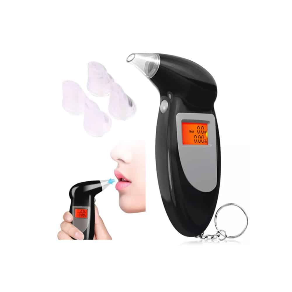 Digitales Alkoholtestgerät als Schlüsselanhänger – nur für orientierende Messungen