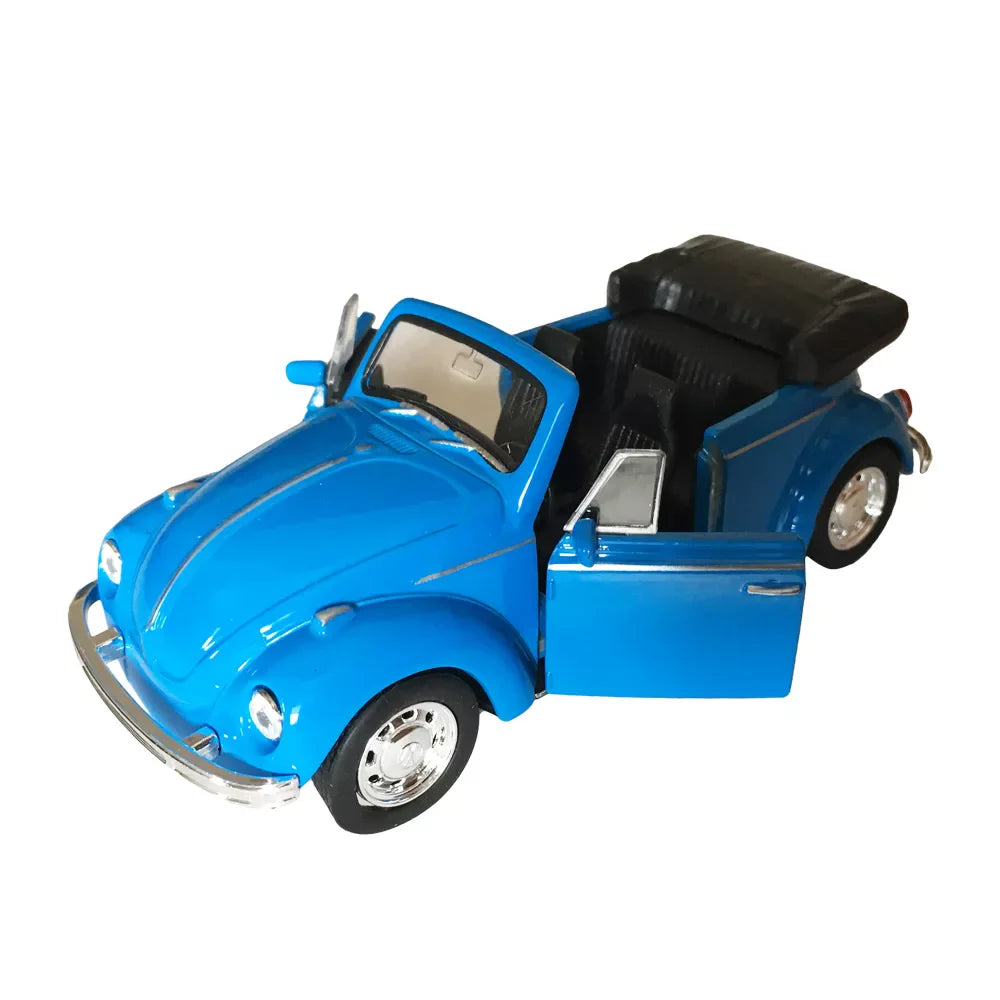 Modèle réduit Volkswagen Beetle 1:34 – Cabriolet et Classique