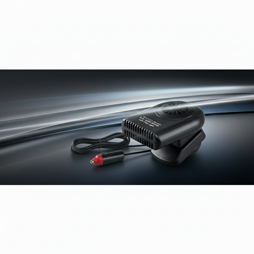Desempañador de parabrisas para coche 12V 160W con conector de mechero