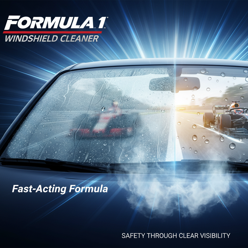 Formula1 Water-Repellent Windshield Cleaner 710ml