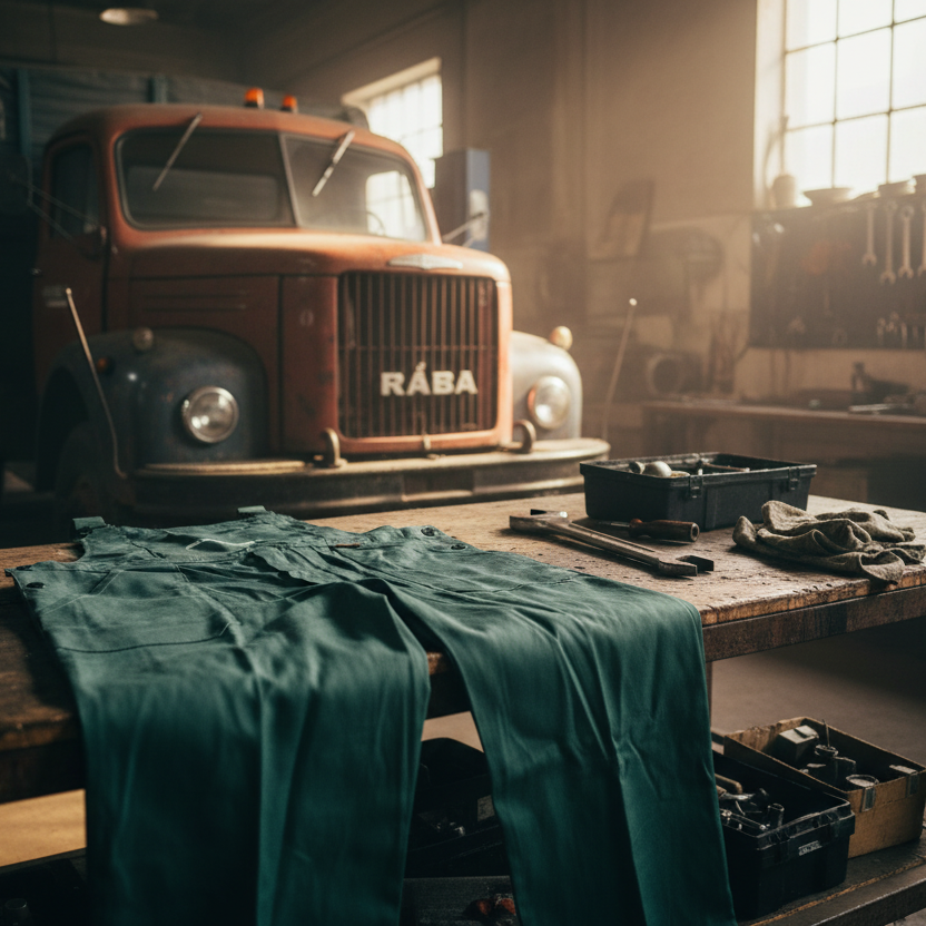 Salopette de travail Hungarocamion – Vert