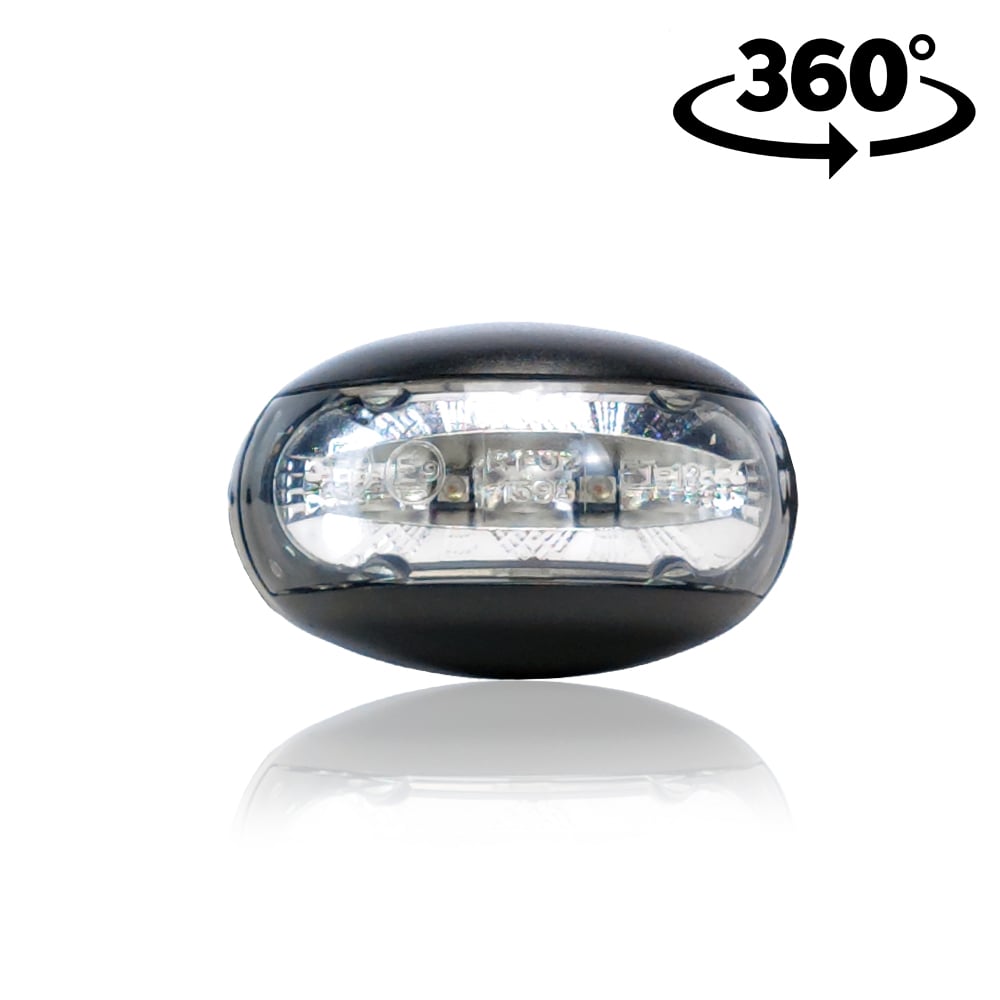 LED-Positionsleuchte mit gebogenem Kabel – für Lkw, Anhänger und Nutzfahrzeuge