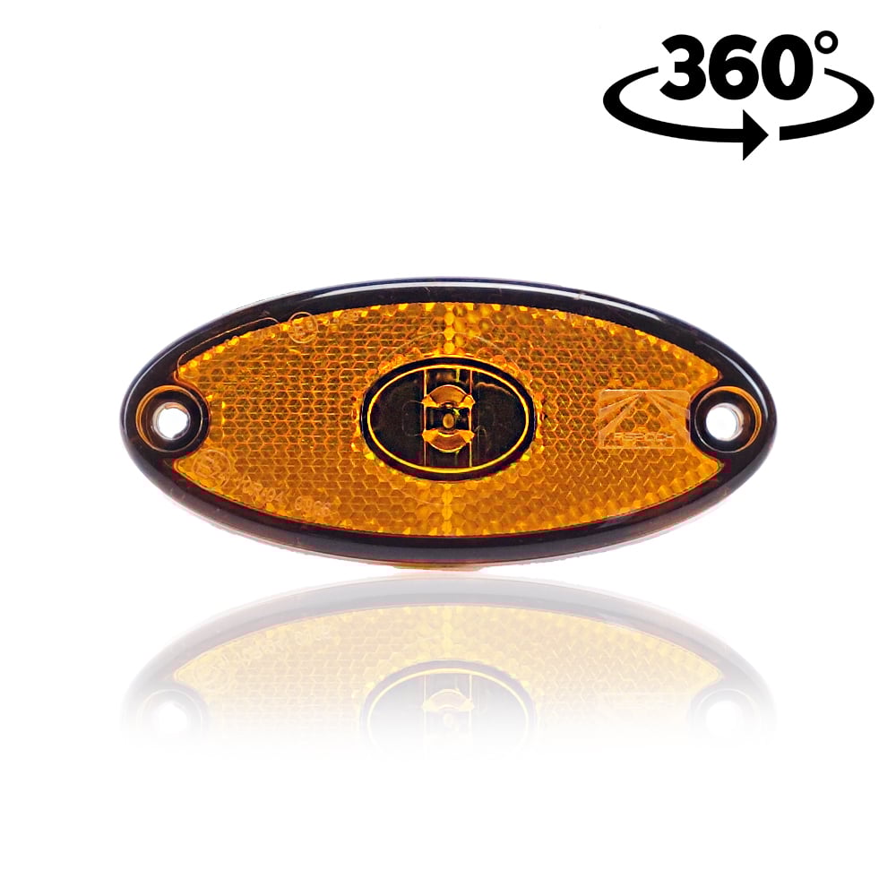 Feu de position LED ovale FlatpointII Aspöck