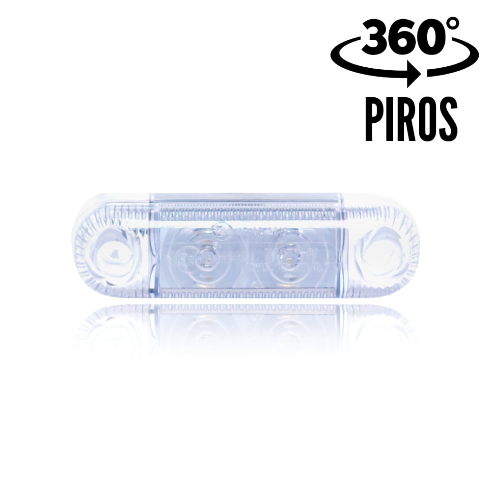 LED Einbau-Positionsleuchte – gelb