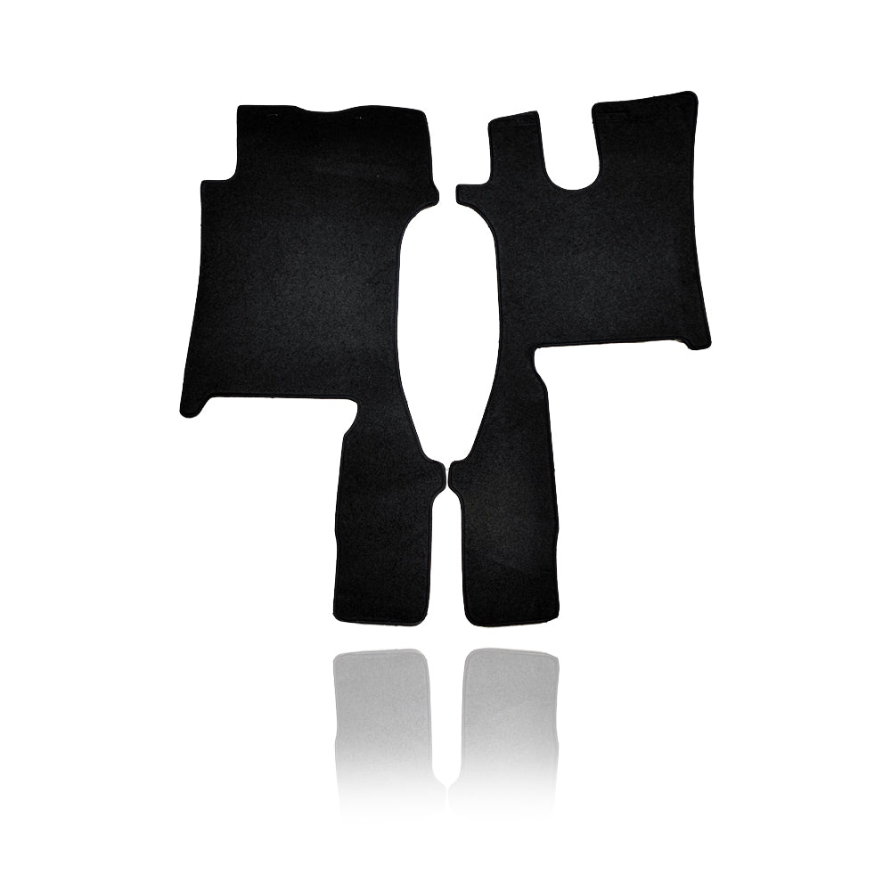 Tappeto su misura per Scania – Filc nero antiscivolo