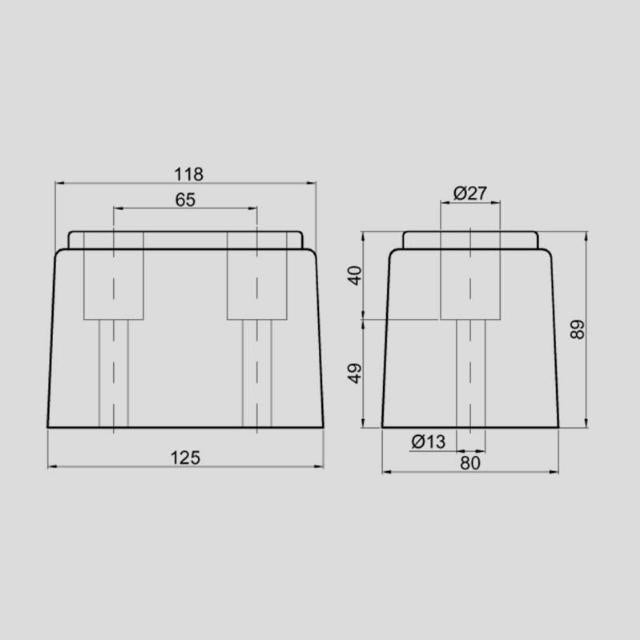 Paracolpi in gomma per camion e rimorchi