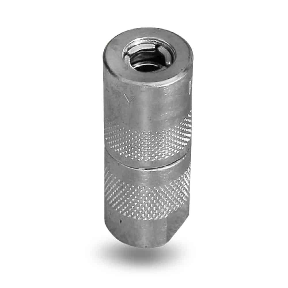 Testina di ingrassaggio a 4 griffe per tubi da 6 mm