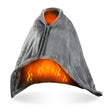 Manta calefactable gris con cable USB, 150x80 cm