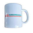 Tazza bianca Hungarocamion con logo - 330 ml