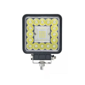 Luz de Trabalho LED Quadrada com Iluminação Combinada 12/24V