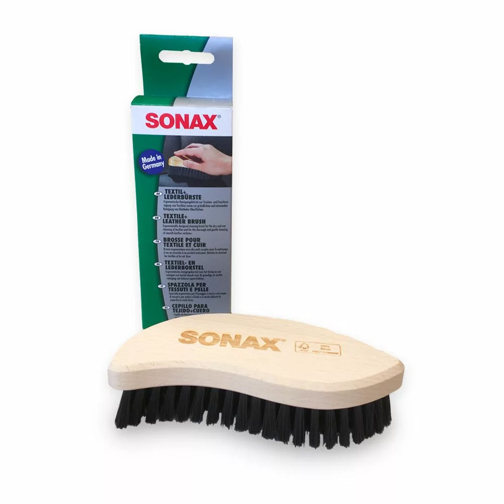 Spazzola per Pulizia di Tessuti e Pelle SONAX