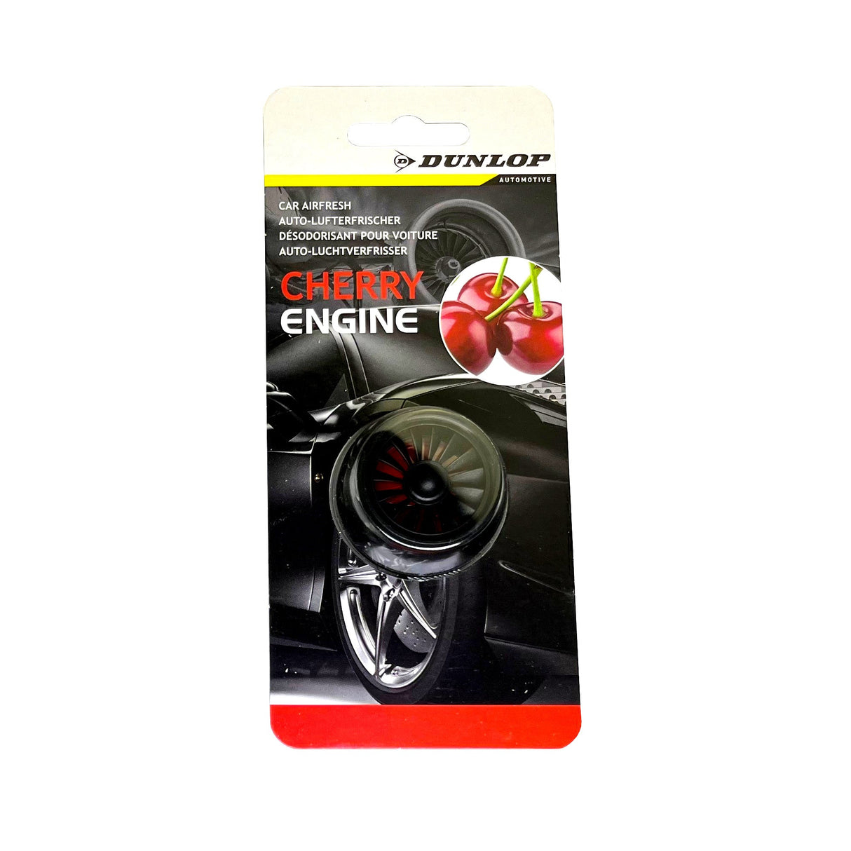 Ambientador Automóvel Dunlop Turbo Design – 4 Aromas Exclusivos