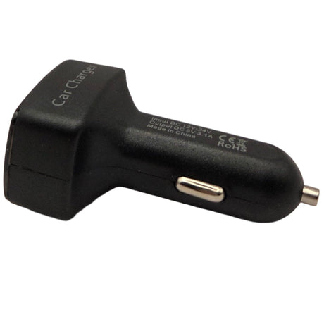 Caricatore Auto con Voltmeter, Termometro e 2 Porte USB 3.1A