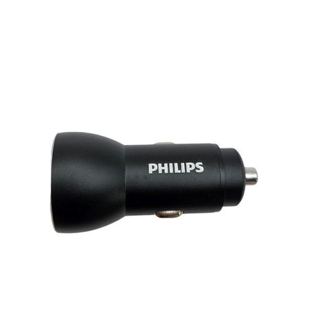 Cargador rápido Philips para coche USB 36W (USB-A + USB-C)