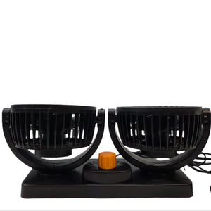 Ventilador Duplo para Carro 2x15cm com 2 Velocidades