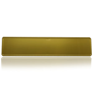 Personalisierbares Aluminiumschild – in vielen Farben und Designs