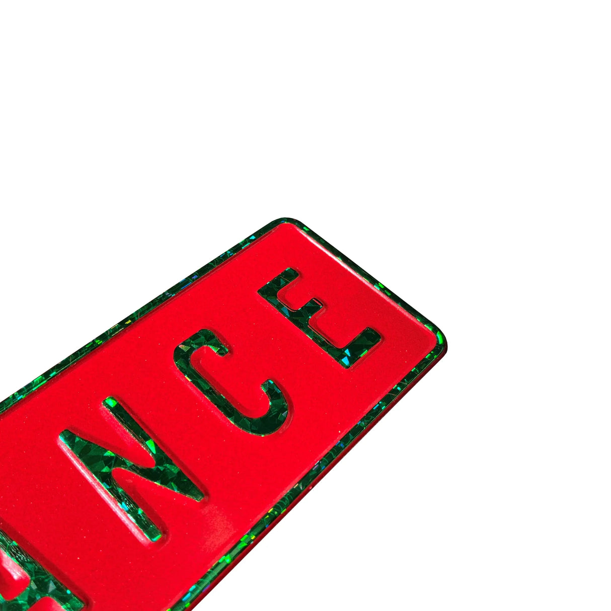 Personalisierbares Aluminiumschild – in vielen Farben und Designs