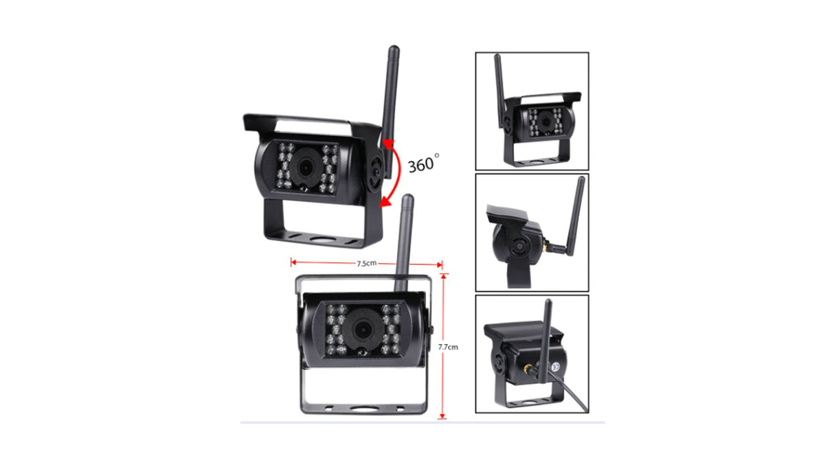 Telecamera Retromarcia Wireless con Monitor 7”