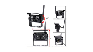 Telecamera Retromarcia Wireless con Monitor 7”