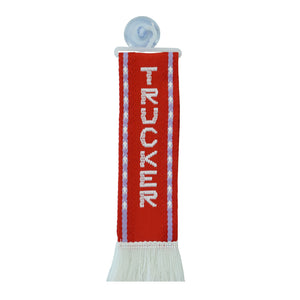 Mini Bandeira Decorativa com Nome de País e Temas Especiais – 50x200mm