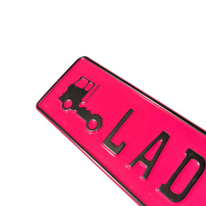 Personalisierbares Aluminiumschild – in vielen Farben und Designs