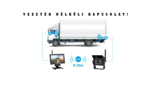 Telecamera Retromarcia Wireless con Monitor 7”