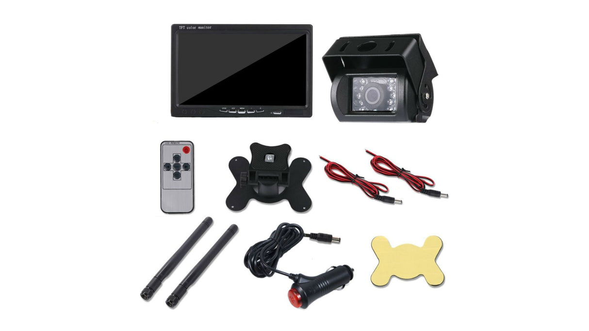 Telecamera Retromarcia Wireless con Monitor 7”