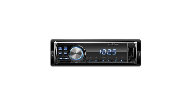 Rádio Automotivo e MP3 Player com Bluetooth, USB, SD, AUX e FM – Visor LED Azul