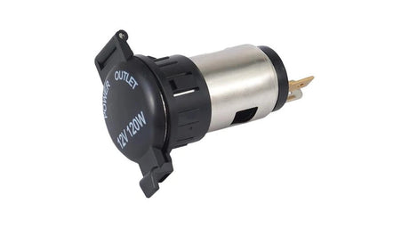 Tomada de Isqueiro Universal com Tampa 12V 120W