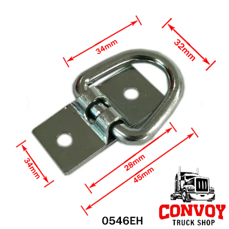 Folding Horizontal Tarp Latch