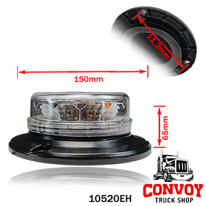 Ultra-Slim 4-Color Magnetic LED Strobe Light