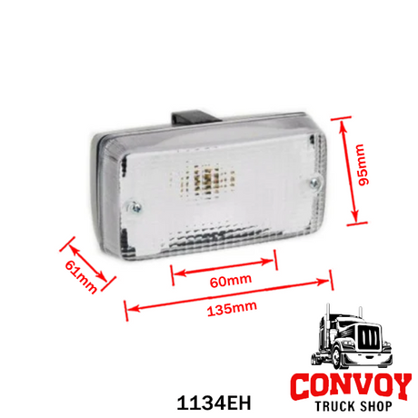 Kabellose Rückfahrleuchte für Lkw & Nutzfahrzeuge – Kompakt, wasserdicht, 12V/24V