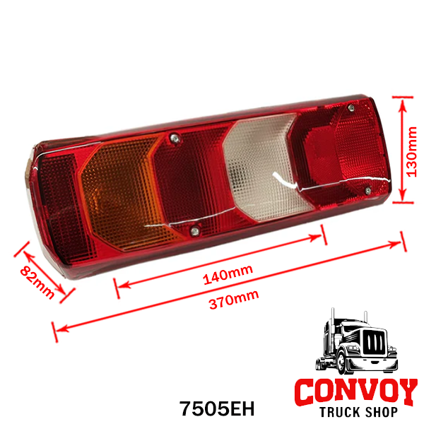 Feu arrière gauche pour Mercedes Actros MP4