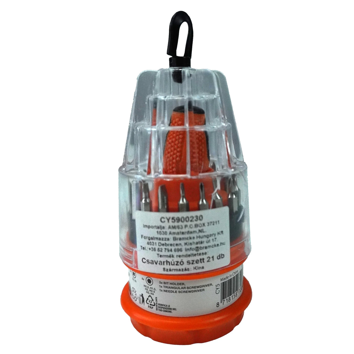 Schraubendreher-Set mit 21 Teilen – Kompakt und vielseitig für jede Aufgabe