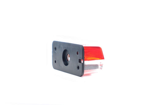 Luz de posición rojo-blanco con fijación por tornillos