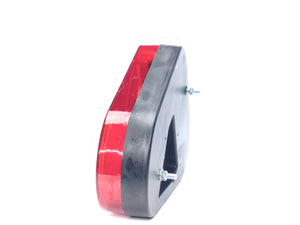 Feu arrière triangulaire gauche avec fonction brouillard pour remorque