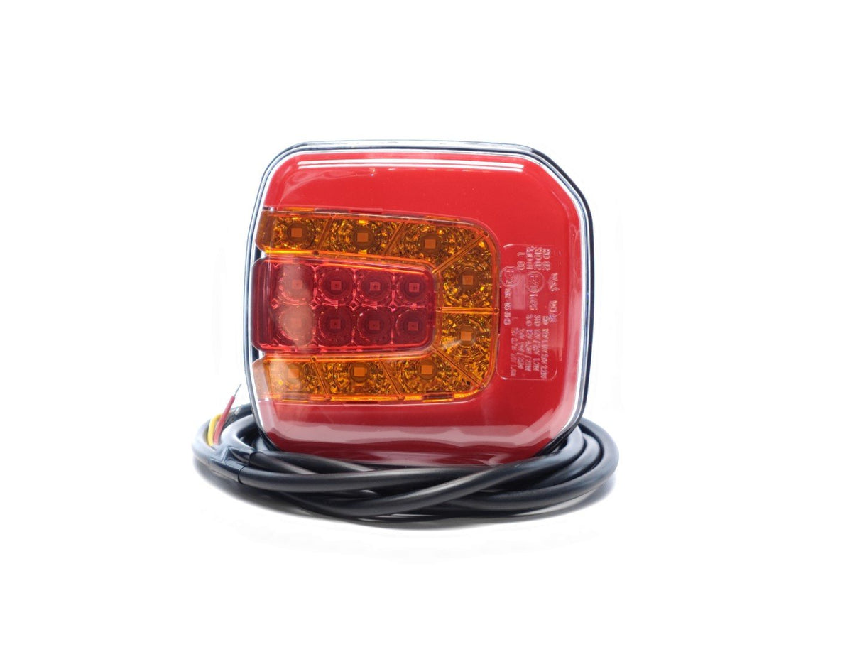 Universal 3-Function LED Rear Light Cube 12/24V (Non-Reflector)