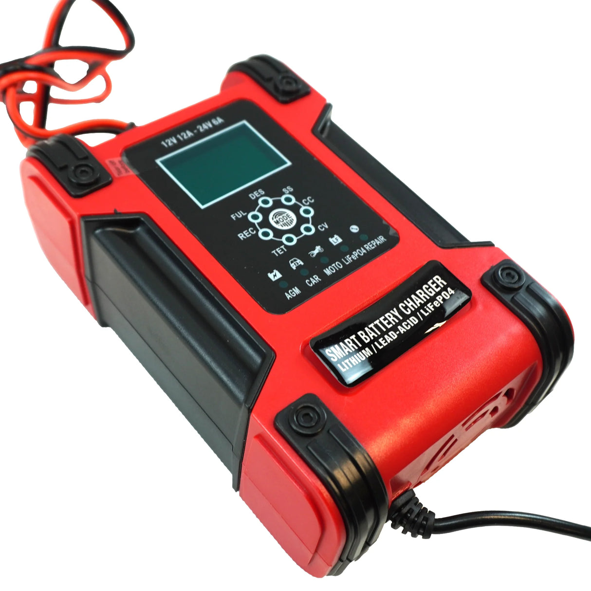 Chargeur de batterie intelligent 12/24V 12A