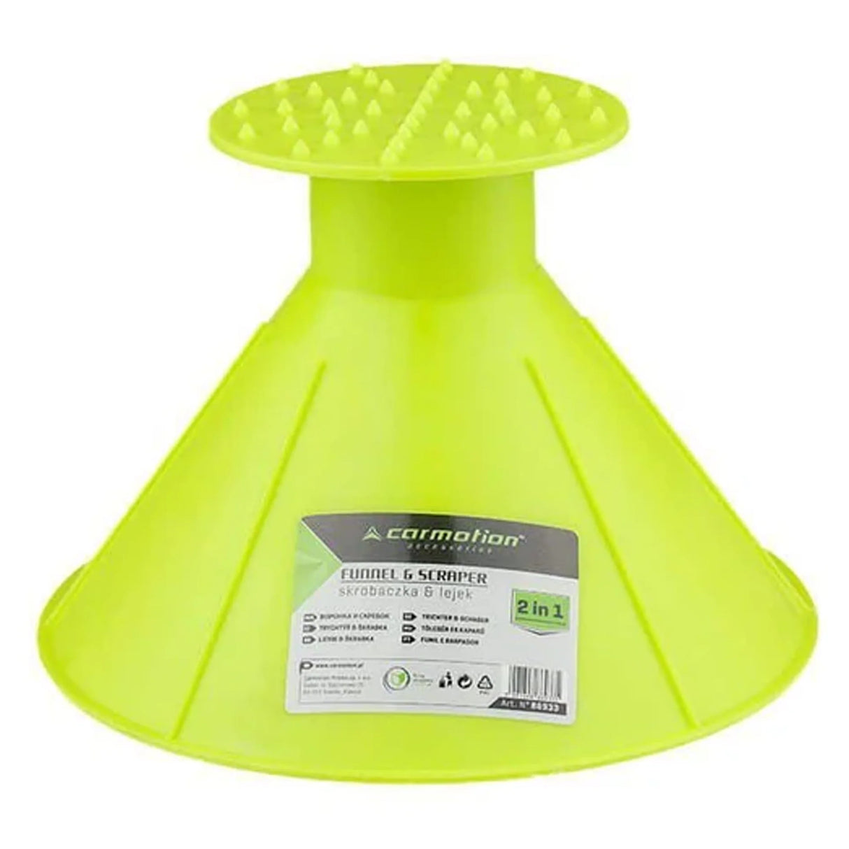 2-in-1 Eiskratzer mit Trichterfunktion