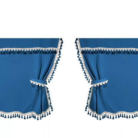 Conjunto de Cortinas para Caminhão – Azul ou Vermelho