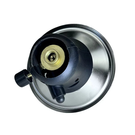 Réchaud de camping avec allumage piezo pour cartouche à valve 7/16 (500 g)