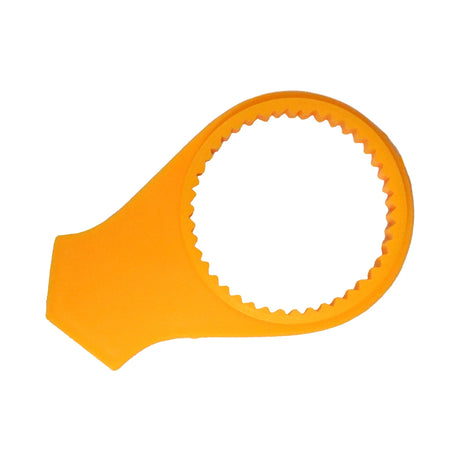 Radmutter-Löseindikator aus Kunststoff, gelb