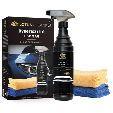 LOTUS Glass Sparkle – Coffret nettoyant pour vitres