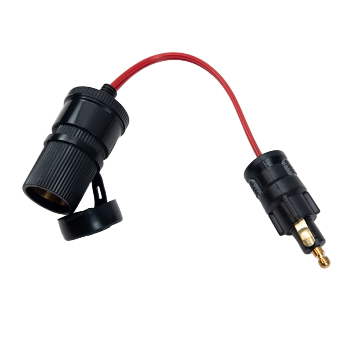 Kfz-Steckdosen-Adapter mit Schutzkappe, 12/24V, 12A