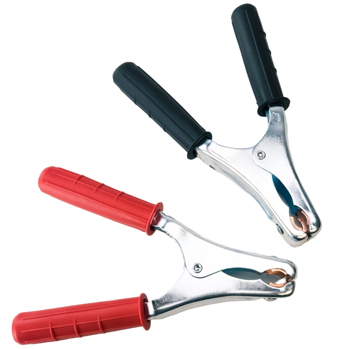 Par de pinzas para batería